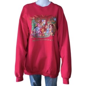 Vintage 90s Disney Catalog Winnie the Pooh Christmas Sweatshirt